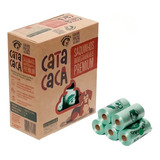 Kit 20 Rolos Refil Saquinhos Cata Caca Pet Cachorro Gato
