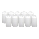 Kit 20 Saleiro Porcelana Porta Temperos Sal Pimenta