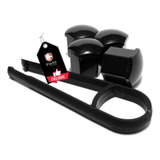 Kit 20 Tampas Preta Do Parafuso Da Vw Amarok 19mm Chave