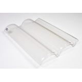 Kit 20 Telhas Tradição Tégula Transparente 43x33cm Thermo