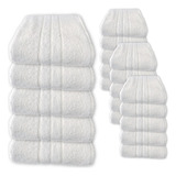 Kit 20 Toalhas Rosto Barbearia Salão De Beleza 80x45 450grm