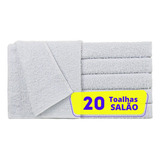 Kit 20 Toalhas Rosto Salão Beleza Barba Cabeleireiro Atacado