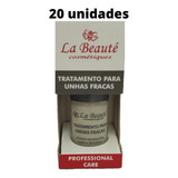 Kit 20 Tratamentos Para Unhas Base Unhas Fracas La Beauté