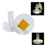 Kit 20 Un Base De Mesa C Adesivo Vareta Pega Balão Transp 