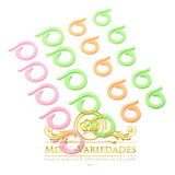 Kit 20 Un Marcadores Tipo Alfinete Ou Anzois Crochê Fralda