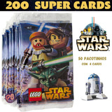 Kit 200 Cards = 50 Pacotinhos/cartas/figurinhas/cartinhas.