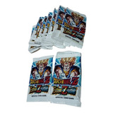 Kit 200 Cards Dragon Ball Z 50 Envelope Cartinhas Goku Bafo