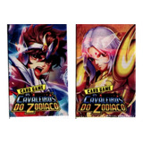 Kit 200 Cavaleiros Dos Zodiacos 50 Pacotes De Figurinhas