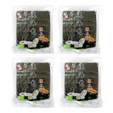 Kit 200 Folhas Nori Alga Marinha Para Sushi Temaki Fukumatsu