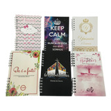 Kit 200 Mini Agendas Personalizadas Para Lembrança Brinde