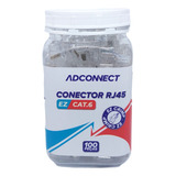 Kit 200 Pçs Conector Rj45 Macho