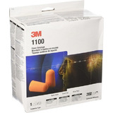 Kit 200 Protetor Auditivo Auricular Abafador Espuma 1100 3m