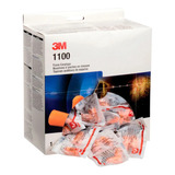 Kit 200 Protetor Auricular 3m Plug Sem Cordão Espuma 1100