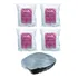 Kit 200 Protetores De Bacia Para Pés Pedicure Descartáveis