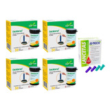 Kit 200 Tiras fitas Para Medir Glicose Bioland 100 Lanceta
