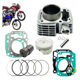Kit 205cc Cg Titan 150 Fan Cilindro Pino Cursado 2mm flange