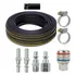 Kit 20m Mangueira De Ar P compressor Schulz   Engate E Pinos