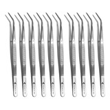 Kit 20un Pinça Clínica P Algodão Aço Inox Cooperflex