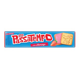 Kit 20x Biscoito Recheado Morango Passatempo Nestlé 130g