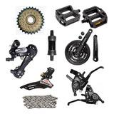 Kit 21 Marchas Câmbios Tipo Shimano Relação Bike Aro 26 E 29