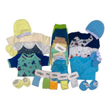 Kit 21 Pçs Maternidade Roupa De Bebê Frete Gratis Enxoval