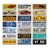 Kit 21 Placas Decorativas