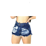 Kit 21 Shorts Jeans Feminino Cintura Alta Revenda Atacado 