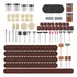 Kit 210 Acessórios Micro Retífica Mini Furadeira Lixadeira