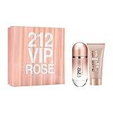 Kit 212 VIP Rosé Carolina Herrera Perfume Feminino Loção Corporal 80 Ml
