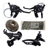 Kit 21v Bicicleta 29 E 26 Câmbios Shimano Catraca Rapid Fire