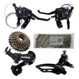 Kit 21v Bicicleta 29 E 26 Câmbios Shimano Catraca Rapid Fire