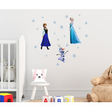 Kit 22 Adesivos Frozen Elsa Anna Olaf Flocos De Neve
