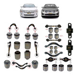 Kit 22 Buchas Suspensão Dianteira traseira Ford Fusion 2007