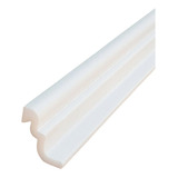 Kit 22 Metros Moldura Isopor Roda Teto F50 Substitui Gesso