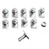 Kit 22 Presilha Grampo Friso Vinil Dodge Charger Dart Magnum