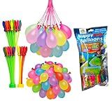 Kit 222 Balões De Água Coloridos Para Guerra De Água Brincadeiras Festas Verão E Diversão Infantil Resistentes E Rápidos De Encher
