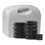 Kit 23 Pedras Vulcânicas Basálticas Estek Pedras Quentes