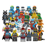 Kit 24 Bonecos Legais Ninjago Ninjas