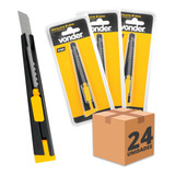 Kit 24 Estiletes Profissional 9mm Emborrachado Envelopamento