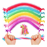Kit 24 Flofy Squish Fidget Toy Estica E Solta Unicornio