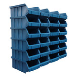 Kit 24 Gaveteiros Plasticos