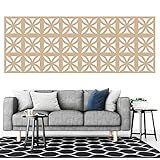 Kit 24 Módulos P Divisória De Ambiente 29x29cm Mdf 3mm Cru