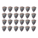 Kit 24 Palhetas Fender Thin Celuloide Premium Shape Abalone