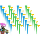 Kit 24 Pcs Gotejador Irrigador Acoplável Garrafa Pet Planta
