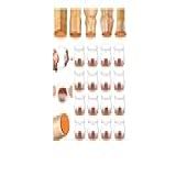 Kit 24 Peças Protetor Para O Pé Da Cadeira Mesa De Silicone De 2 5cm