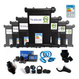 Kit 24 Placas 3mt Aquecedor Solar Piscinas 30 000 Lts F
