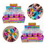 Kit 24 Potes Areia Magica Massinha Cinetica 2 