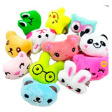 Kit 24 Presilhas Grampo De Cabelo Pelucia Kids Animal Bicho