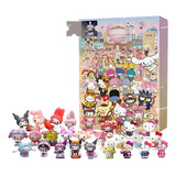 Kit 24 Surpresas Hello Kitty Calendário Bonequinhas Coleção
