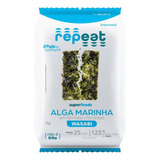Kit 24 Unidades Snacks Algas Marinhas Repeat Wasabi 5g